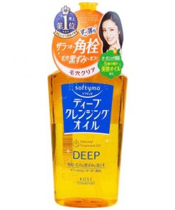Dầu tẩy trang Softymo Deep Cleansing Oil giúp làm sạch sâu lớp trang điểm trên bề mặt da (230ml)