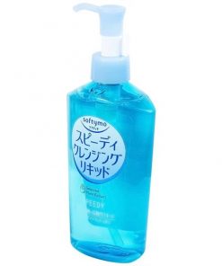 Dầu tẩy trang Softymo Speedy Cleansing Liquid Kose giúp làm sạch nhanh lớp trang điểm trên bề mặt da (230ml)