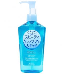 Dầu tẩy trang Softymo Speedy Cleansing Liquid Kose giúp làm sạch nhanh lớp trang điểm trên bề mặt da (230ml)