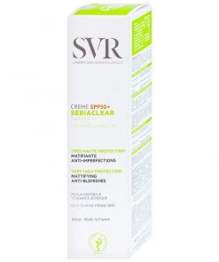 Kem chống nắng dưỡng da vùng mặt SVR Sebiaclear Creme SPF50+ dành cho da dầu, da nhạy cảm (40ml)