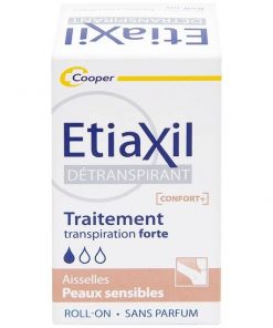 Lăn khử mùi Etiaxil Detranspirant Aisselles Peaux Sensibles Cooper đặc trị cho da siêu nhạy cảm (15ml)