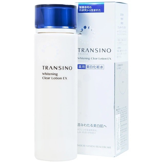 Nước hoa hồng Transino Whitening Clear Lotion EX hỗ trợ trị nám, dưỡng trắng da (150ml)
