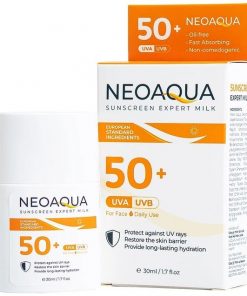 Sữa chống nắng Neo Aqua Sunscreen Expert Milk SPF50+ giúp bảo vệ da trước tác hại của tia UV (30ml)